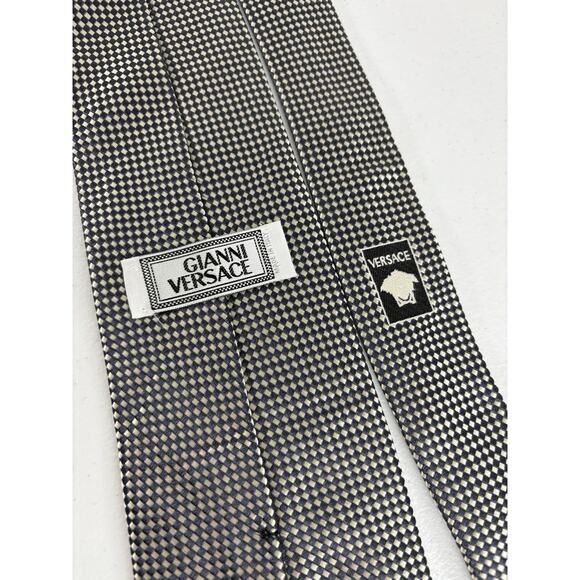 Versace Ermenegildo Zegna Brooks Brothers Silk Tie Lot Of 7 Italy USA Designer - Picture 14 of 16